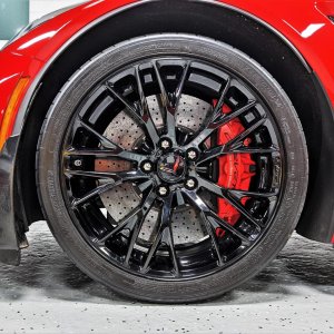 2017 Corvette Z06 Coupe in Torch Red and Z07 Package