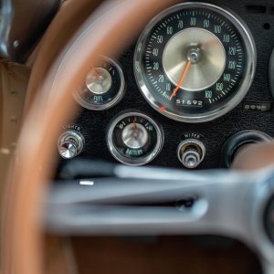 1963 Corvette Convertible in Saddle Tan