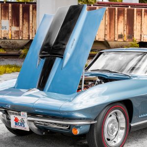 1967 Corvette Coupe in Lynndale Blue