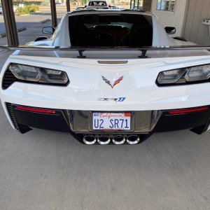 2019 Corvette ZR1 Coupe in Arctic White