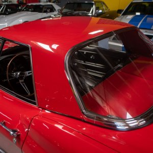 1965 Corvette Convertible in Rally Red