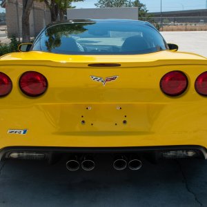 2010 Corvette ZR1 - Number 217 in Velocity Yellow