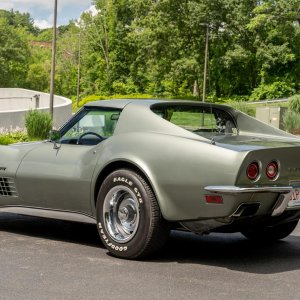 1972 Corvette Coupe LT-1 in Steel Cities Gray