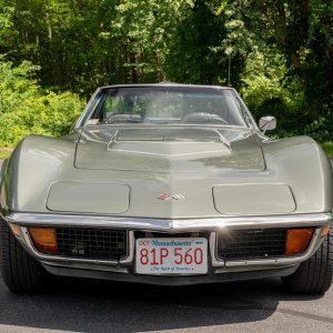 1972 Corvette Coupe LT-1 in Steel Cities Gray