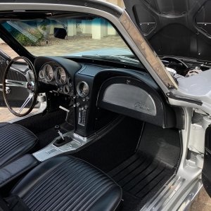 1963 Corvette Split Window Coupe in Sebring Silver