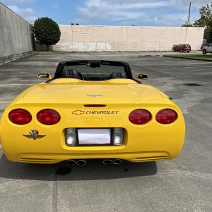 2003 Corvette Convertible Indy 500 Festval - Millenium Yellow