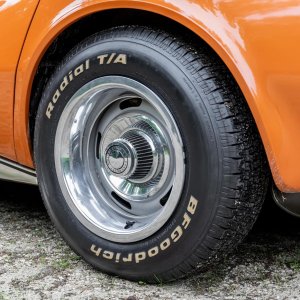 1972 Corvette Convertible in Ontario Orange
