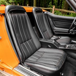 1972 Corvette Convertible in Ontario Orange