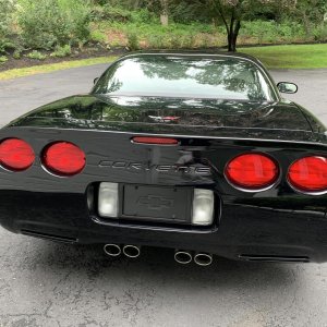 2002 Corvette Z06 in Black