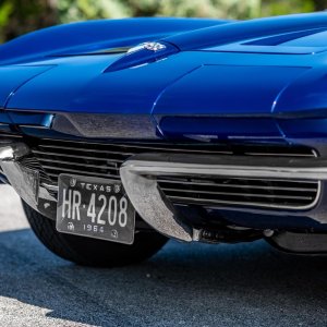 1964 Corvette Convertible - 327 ci - 365 hp in Datyona Blue