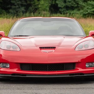 2009 Corvette Z06 in Victory Red