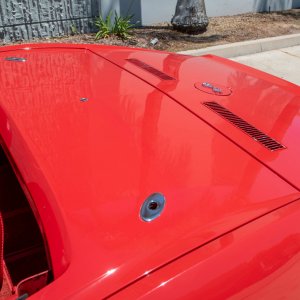 1971 Corvette LT1 Convertible Mille Miglia Red