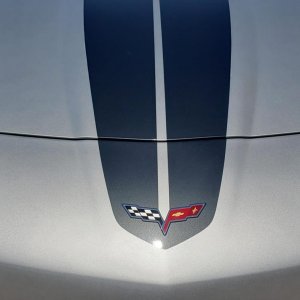 2009 Corvette CSR Coupe in Blade Silver Metallic