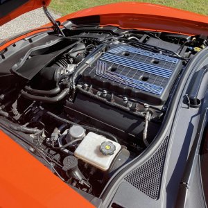 2019 Corvette Z06 Coupe in Sebring Orange Metallic