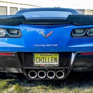 2019 Corvette Z06 Convertible in Elkhart Lake Blue Metallic