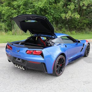 2019 Corvette Grand Sport 2LT Coupe in Elkhart Lake Blue Metallic