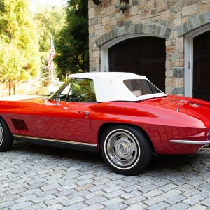 1967 Corvette Convertible L79 327/350 - 4-Speed in Rally Red