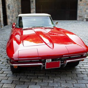 1967 Corvette Convertible L79 327/350 - 4-Speed in Rally Red