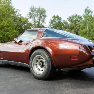 1978 Corvette in Corvette Mahogany