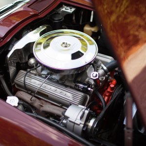 1965 Corvette Convertible L76 327/365 4-Speed in Milano Maroon