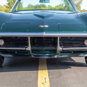 1968 Corvette 327/350 COPO Convertible in British Green