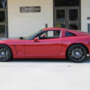 2008 Corvette Callaway C16 Coupe in Crystal Red Metallic