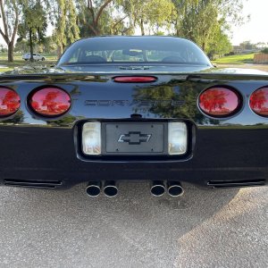 2001 Corvette Z06 in Black