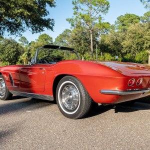 1962 Corvette in Honduras Maroon