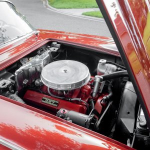 1962 Corvette in Honduras Maroon