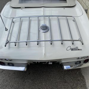 1964 Corvette Convertible 327/300 4-Speed in Ermine White