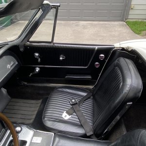 1964 Corvette Convertible 327/300 4-Speed in Ermine White