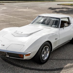 1972 Corvette LT-1 Coupe in Classic White