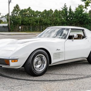 1972 Corvette LT-1 Coupe in Classic White