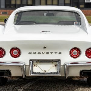 1972 Corvette LT-1 Coupe in Classic White