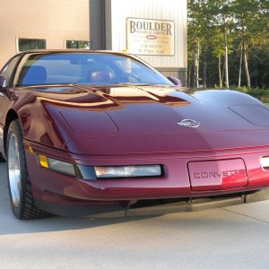 1993 Corvette ZR1 40th Anniversary Edition in Ruby Red Metallic