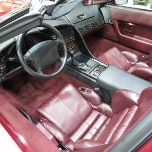 1993 Corvette ZR1 40th Anniversary Edition in Ruby Red Metallic