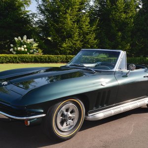 1965 Corvette Convertible L75 327/300 4-Speed in Glen Green