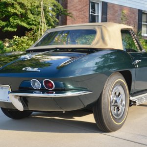 1965 Corvette Convertible L75 327/300 4-Speed in Glen Green