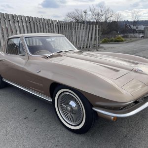 1964 Corvette Coupe 327/300 4-Speed in Saddle Tan
