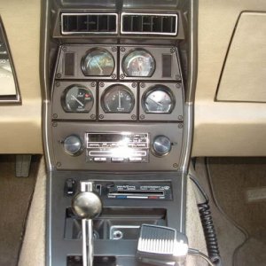 1982 Corvette - Center Console