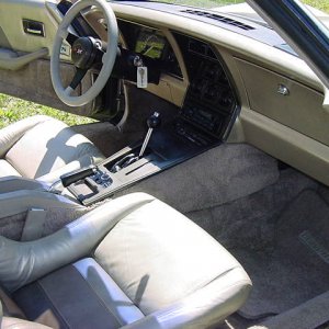 1982 Corvette - Collector's Edition Interior