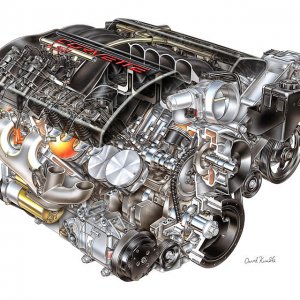 2006 LS2 Engine