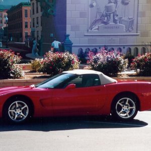 '01 Torch red/Tan Corvette Conv.