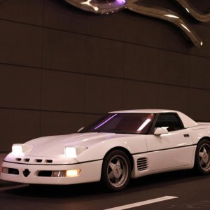 1989 Corvette Callaway Twin Turbo Convertible in White