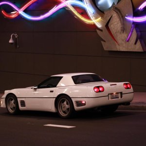 1989 Corvette Callaway Twin Turbo Convertible in White