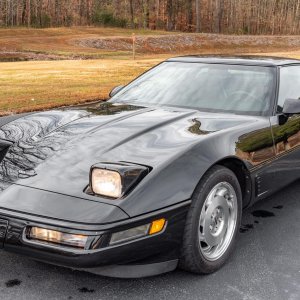 1995 Corvette Coupe in Black