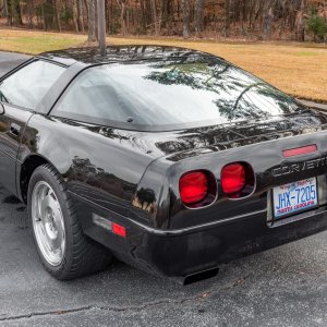 1995 Corvette Coupe in Black