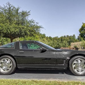 1995 Corvette Coupe in Black