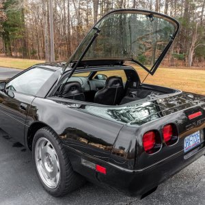 1995 Corvette Coupe in Black