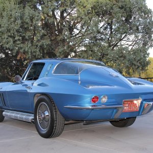 1965 Corvette Coupe 327/300 4-Speed in Nassau Blue